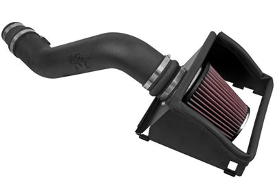 K&N 2016 Ford F-150 3.5L Aircharger Performance Intake-Cold Air Intakes-Deviate Dezigns (DV8DZ9)