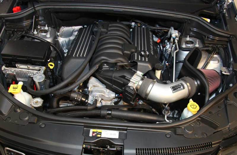 K&N 12-15 Jeep Grand Cherokee SRT 8 6.4L V8 High Flow Performance Intake Kit-Cold Air Intakes-Deviate Dezigns (DV8DZ9)
