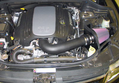 K&N 11 Dodge Durango 5.7L V8 / 11 Jeep Grand Cherokee 5.7L V8 Aircharger Performance Intake-Cold Air Intakes-Deviate Dezigns (DV8DZ9)