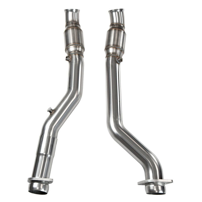 Kooks 2012+ Jeep Grand Cherokee SRT8 6.4L 3in Stainless GREEN Catted Connection Pipes-Connecting Pipes-Deviate Dezigns (DV8DZ9)