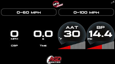 aFe AGD Advanced Gauge Display Digital 5.5in Monitor 08-18 Dodge/RAM/Ford/GM Diesel Trucks-Gauges-Deviate Dezigns (DV8DZ9)