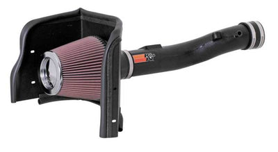 K&N 05-10 Toyota Tacoma V6-4.0L Aircharger Performance Intake-Cold Air Intakes-Deviate Dezigns (DV8DZ9)