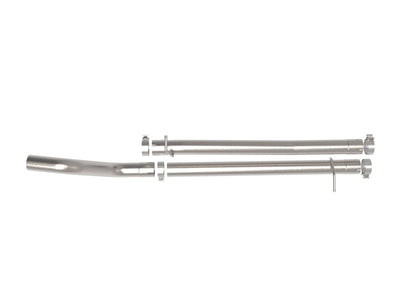 aFe Vulcan Series 3in 304 Stainless Steel Muffler Delete Pipe 2021 Ram 1500 TRX V8-6.2L (sc)-Catback-Deviate Dezigns (DV8DZ9)