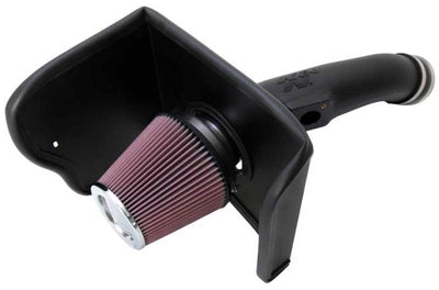 K&N 10-11 Toyota Tundra 4.6L V8 Aircharger Performance Intake-Cold Air Intakes-Deviate Dezigns (DV8DZ9)