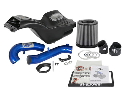 aFe POWER Momentum XP Pro Dry S Intake System 2017 Ford F-150 Raptor V6-3.5L (tt) EcoBoost-Cold Air Intakes-Deviate Dezigns (DV8DZ9)