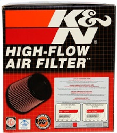 K&N Filter Universal Rubber Filter-Rd Tapered 3in Flange ID x 6in Base OD x 5in Top OD x 5.563in H-Air Filters - Universal Fit-Deviate Dezigns (DV8DZ9)