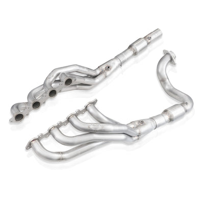 Stainless Works - 20-21 Ford F-250/F-350 7.3L Headers 2in Primaries 3in Collectors High Flow Cats-Headers & Manifolds-Deviate Dezigns (DV8DZ9)