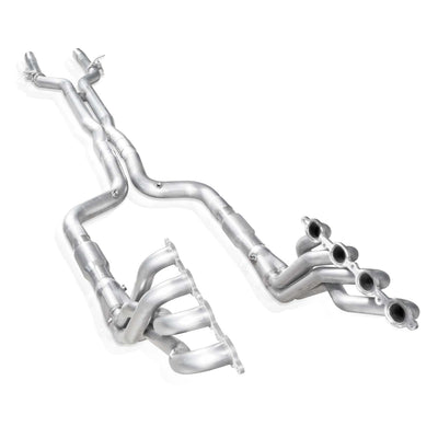 Stainless Works - 2016-19 Camaro Catted Headers 2in Primaries 3in Catted Leads 3/8in Flanges-Headers & Manifolds-Deviate Dezigns (DV8DZ9)