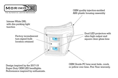 MORIMOTO - XB Hybrid | Super Duty | 11-16-Lighting-Deviate Dezigns (DV8DZ9)