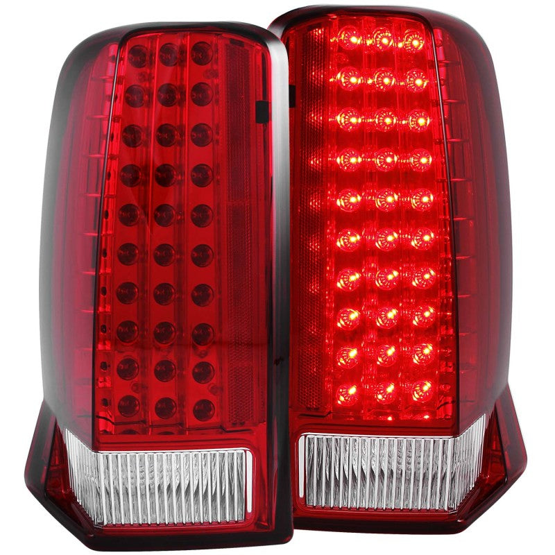 ANZO 2002-2006 Cadillac Escalade LED Taillights Red/Clear-Tail Lights-Deviate Dezigns (DV8DZ9)