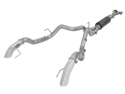 aFe MACH Force-XP Cat-Back Exhaust w/ Dual Hi-Tuck Pol Tips 17-18 Ford F-150 Raptor V6-3.5L-Catback-Deviate Dezigns (DV8DZ9)