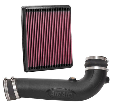 Airaid 17-18 GMC Sierra/Yukon V8-6.2L F/I Jr Intake Kit - Oiled / Red Media-Cold Air Intakes-Deviate Dezigns (DV8DZ9)