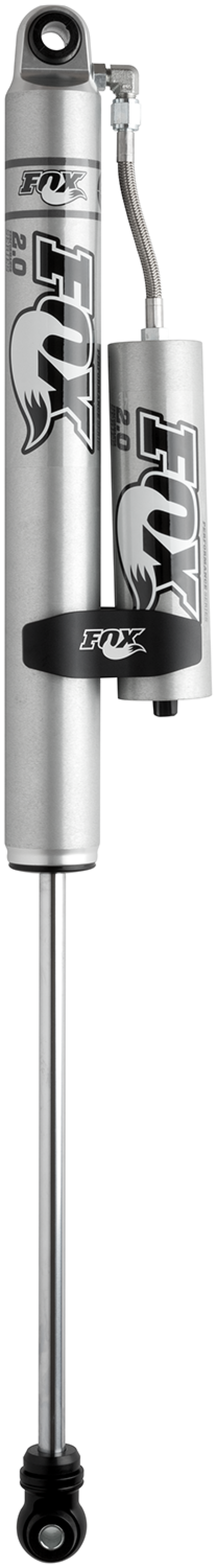 Fox 99-04 Ford SD 2.0 Performance Series 8.6in. Smooth Body Remote Res. Front Shock / 0-1in. Lift-Shocks and Struts-Deviate Dezigns (DV8DZ9)