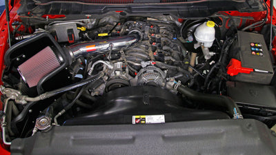 K&N 2013 Dodge Ram 1500 V8-4.7L High Flow Performance Air Intake Kit-Cold Air Intakes-Deviate Dezigns (DV8DZ9)