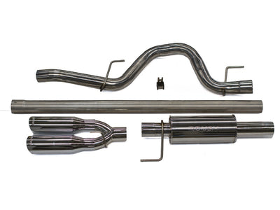 Roush 2011-2014 Ford F-150 3.5L/5.0L/6.2L Enhanced Sound Cat-Back Exhaust Kit-Catback-Deviate Dezigns (DV8DZ9)