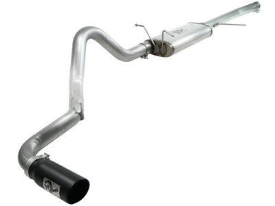 aFe MACHForce XP Exhaust Cat-Back 3in SS-409 w/ Black Tip 97-03 Ford F-150 V8 4.6/5.4L-Catback-Deviate Dezigns (DV8DZ9)