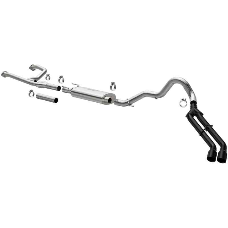 MagnaFlow 22+ Toyota Tundra Street Series 3in Dual Driver Side Rear Cat-Back Exhaust-Catback-Deviate Dezigns (DV8DZ9)