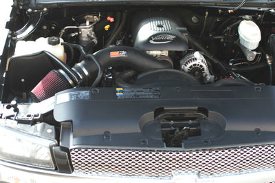 K&N 99-04 Chevy Silverado V8-4.8L/5.3L Performance Intake Kit-Cold Air Intakes-Deviate Dezigns (DV8DZ9)