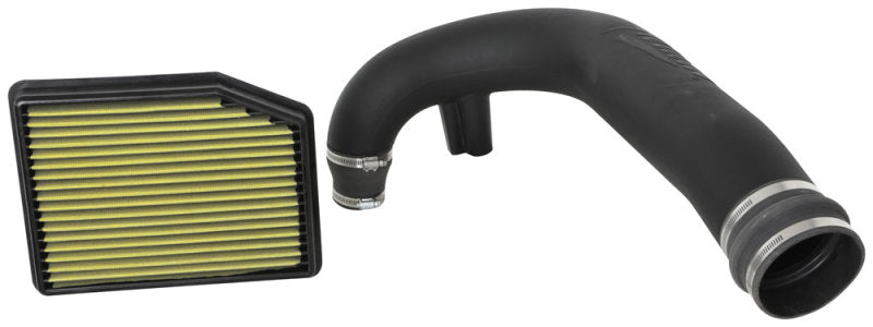 Airaid 19-20 Chevrolet Silverado 1500 L4-2.7L Jr Intake Kit - Oiled / Yellow Media-Cold Air Intakes-Deviate Dezigns (DV8DZ9)