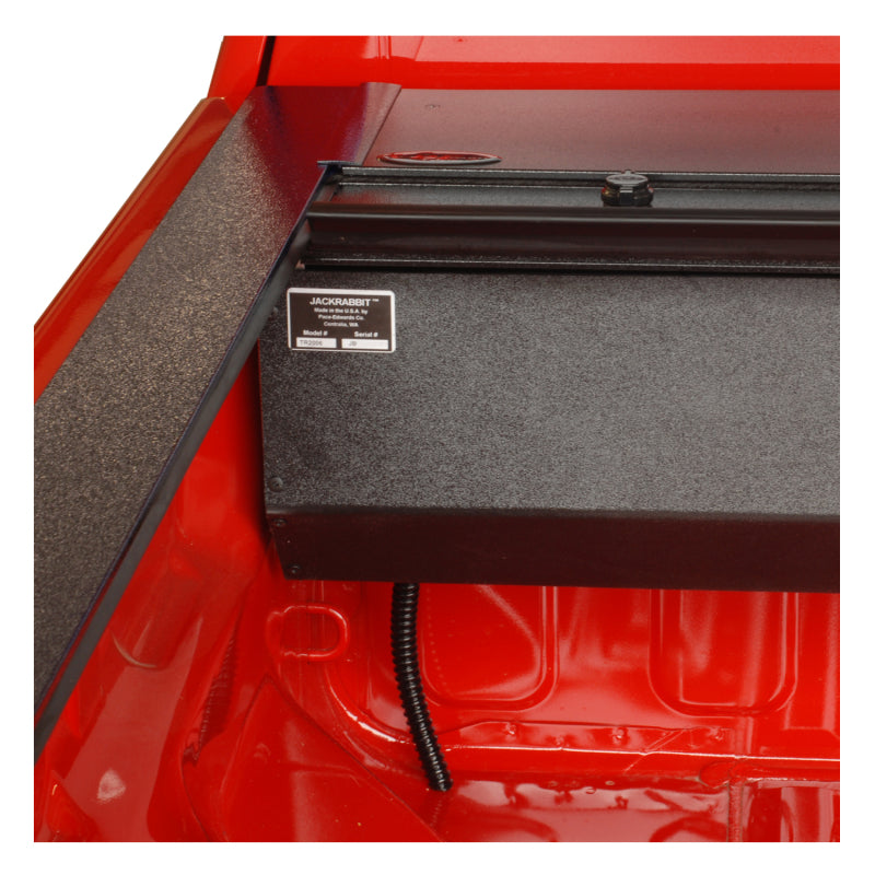 Pace Edwards 15-16 Ford F-Series LightDuty 6ft 5in Bed JackRabbit Full Metal-Retractable Bed Covers-Deviate Dezigns (DV8DZ9)