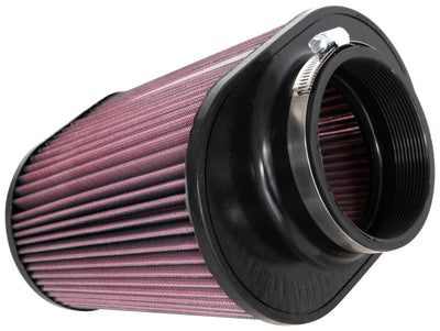 K&N Universal Rubber Filter 4in FLG 9IN x 5-3/4IN B / 7 x 4-1/2IN T / 7-1/2IN H-Air Filters - Universal Fit-Deviate Dezigns (DV8DZ9)