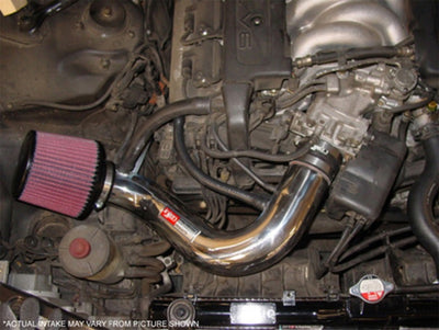 Injen 91-95 Acura Legend V6 3.2L Black IS Short Ram Cold Air Intake-Cold Air Intakes-Deviate Dezigns (DV8DZ9)