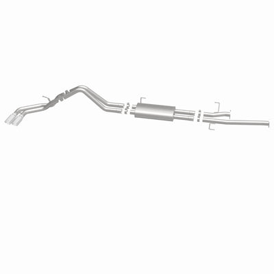 MagnaFlow 14 Toyota Tundra V8 4.6L/5.7L Stainless C/b Exhaust Dual same side pass. rear tire-Catback-Deviate Dezigns (DV8DZ9)