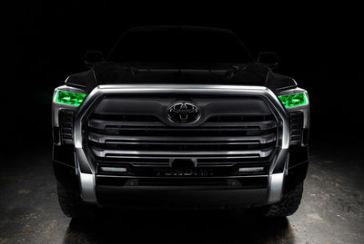 Oracle 2022+ Toyota Tundra ColorSHIFT RGB Demon Eye Headlight Upgrade Kit SEE WARRANTY-Headlights-Deviate Dezigns (DV8DZ9)