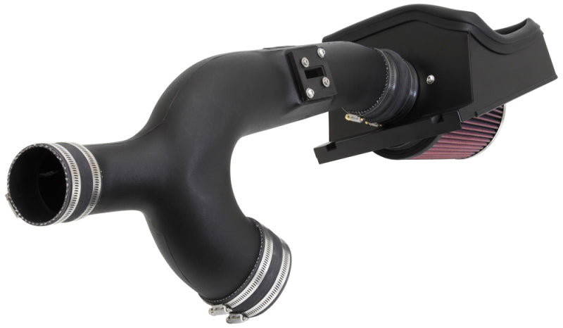 K&N 11-14 Ford F-150 3.5L V6 Performance Intake Kit-Cold Air Intakes-Deviate Dezigns (DV8DZ9)