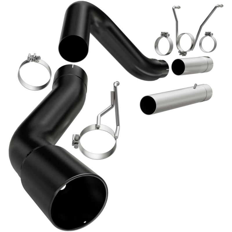 MagnaFlow 07-10 Dodge 2500/3500 409 SS DPF Back 5in Single Exit Exhaust- Black-DPF Back-Deviate Dezigns (DV8DZ9)