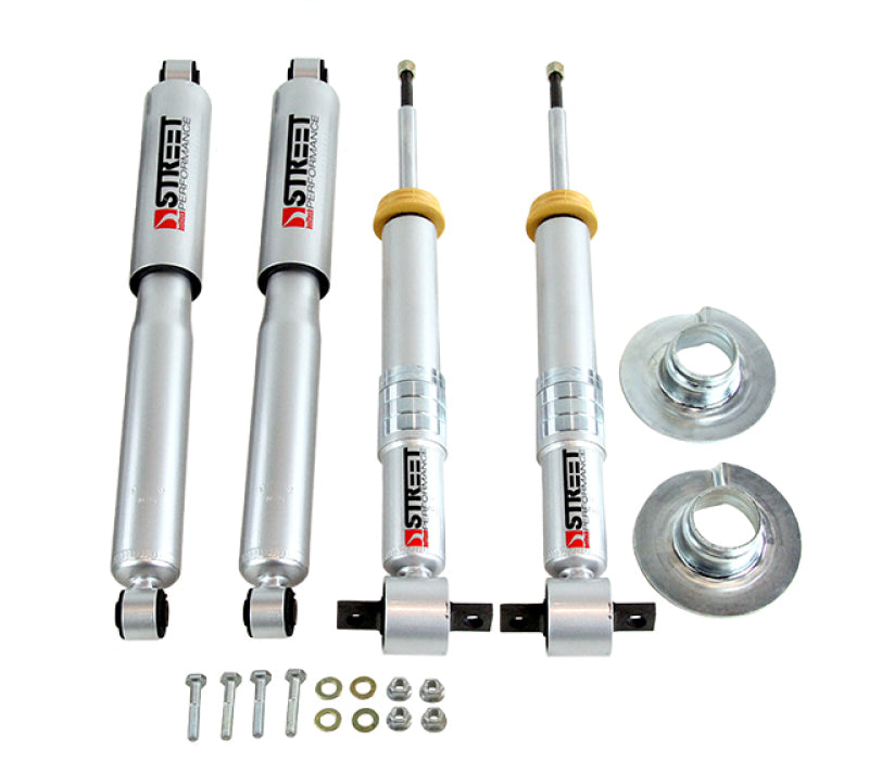 Belltech 2015 Ford F150 SuperCab Street Performance Lowered Shock Absorber Set-Shocks and Struts-Deviate Dezigns (DV8DZ9)