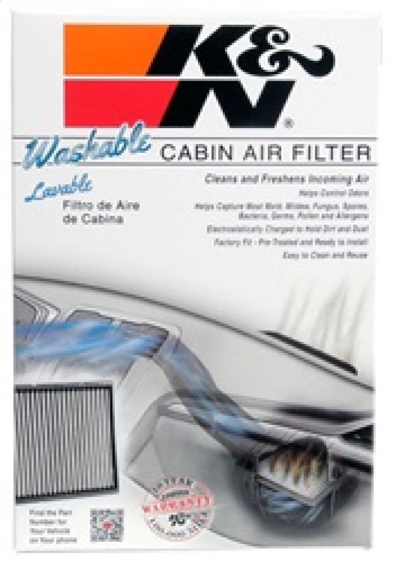 K&N 18 Ford Taurus 3.5L Cabin Air Filter-Cabin Air Filters-Deviate Dezigns (DV8DZ9)
