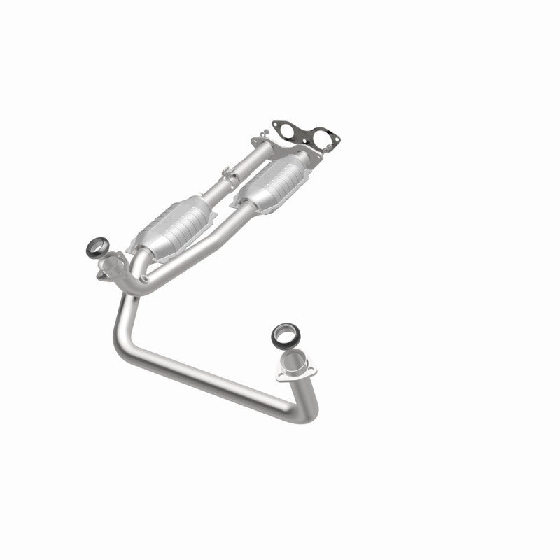 MagnaFlow Conv DF GM Truck/Suv Dual Outlet 96-Catalytic Converter Direct Fit-Deviate Dezigns (DV8DZ9)