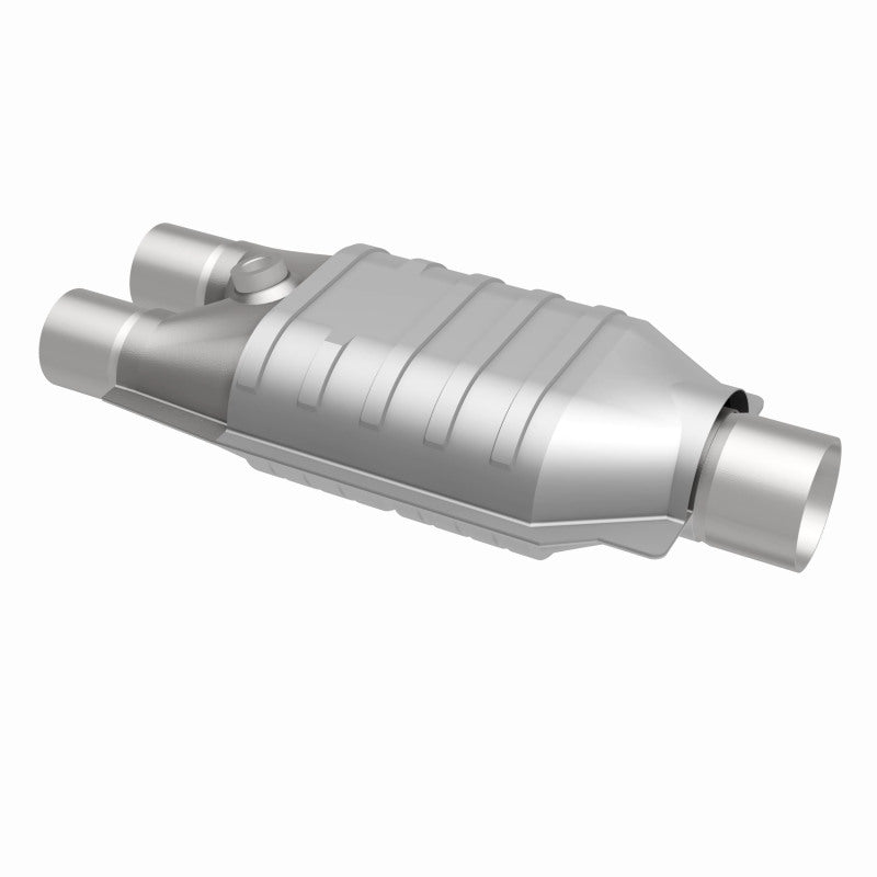 MagnaFlow Conv Univ 2/2.5 D/S Single O2 FED-Catalytic Converter Universal-Deviate Dezigns (DV8DZ9)