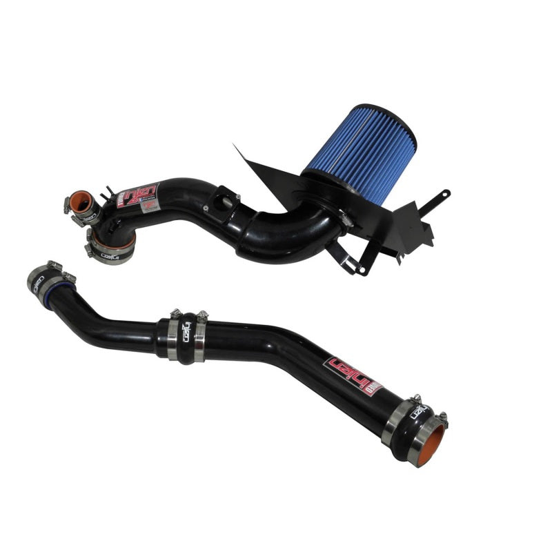 Injen 2008-14 Mitsubishi Evo X 2.0L 4Cyl Black Short Ram Intake-Cold Air Intakes-Deviate Dezigns (DV8DZ9)