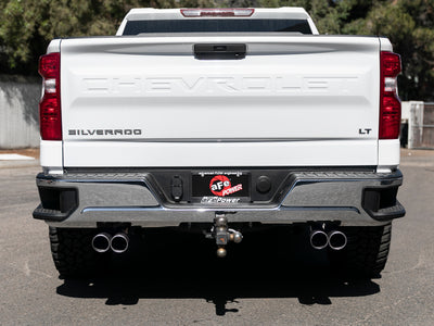 aFe Vulcan Series 3in-2-1/2in 304 SS Cat-Back 2019 GM Silverado / Sierra 1500 V8-5.3L w/ Black Tips-Catback-Deviate Dezigns (DV8DZ9)