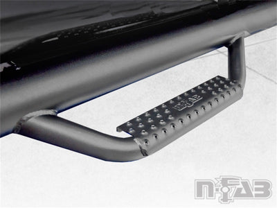 N-Fab Nerf Step 15.5-17 Dodge Ram 1500 Crew Cab 5.7ft Bed - Tex. Black - Bed Access - 3in-Side Steps-Deviate Dezigns (DV8DZ9)