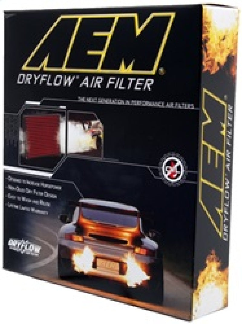 AEM 08-10 F150/250/350 / 07-10 Expedition 10.5in O/S L x 9.875in O/S W x 2.188in H DryFlow Filter-Air Filters - Drop In-Deviate Dezigns (DV8DZ9)