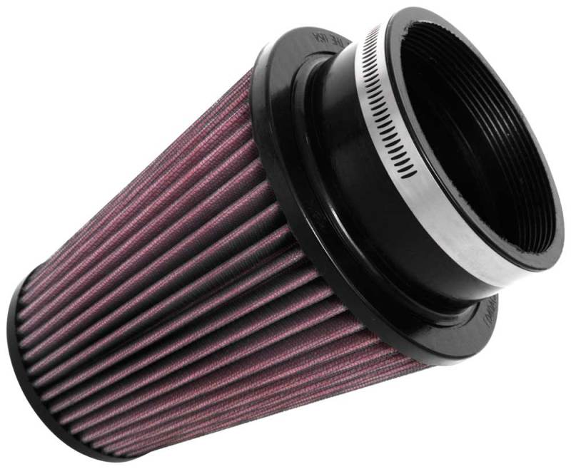 K&N Universal Clamp-On Air Filter 4in FLG / 6in B / 4in T / 7in H-Air Filters - Universal Fit-Deviate Dezigns (DV8DZ9)