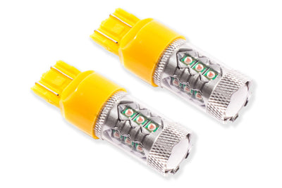 Diode Dynamics 7443 LED Bulb XP80 LED - Amber (Pair)-Bulbs-Deviate Dezigns (DV8DZ9)