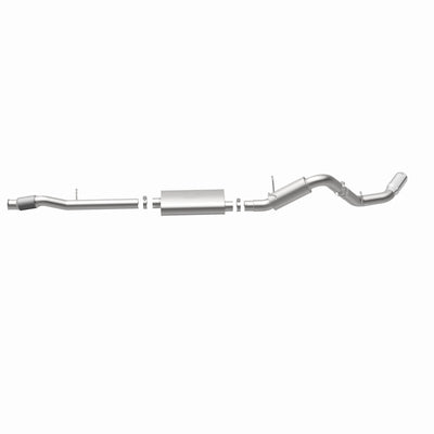 MagnaFlow 2014 Chevy/GMC Silverado/Sierra 1500 V8 6.2L SS Cat-Back Single P/S Rear Side Exit Exhaust-Catback-Deviate Dezigns (DV8DZ9)