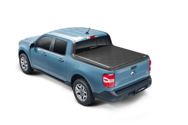 Lund 22-23 Ford Maverick (4.5ft Bed) Hard Fold Tonneau Cover - Black-Tonneau Covers - Hard Fold-Deviate Dezigns (DV8DZ9)