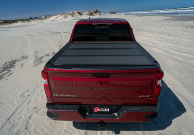 BAK 17-20 Nissan Titan 5ft 6in Bed BAKFlip MX4 Matte Finish-Tonneau Covers - Hard Fold-Deviate Dezigns (DV8DZ9)