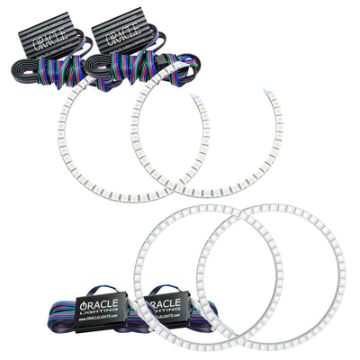 Oracle Nissan Titan 04-07 Halo Kit - ColorSHIFT w/o Controller SEE WARRANTY-Headlights-Deviate Dezigns (DV8DZ9)