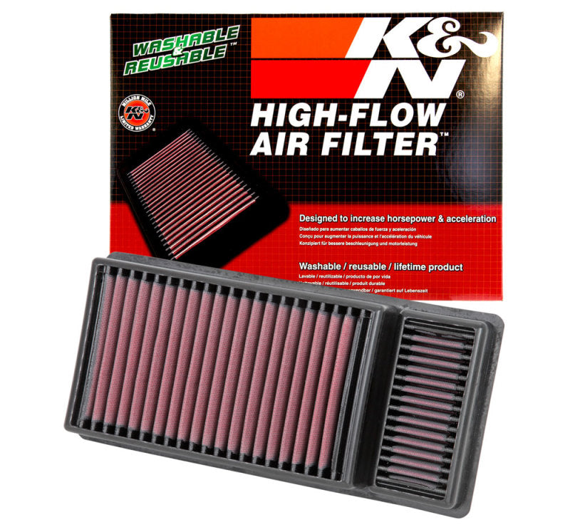 K&N Replacement Panel Air Filter for 11-15 Ford F-250/F-350/F-450/F-550 Super Duty 6.7L V8 Diesel-Air Filters - Drop In-Deviate Dezigns (DV8DZ9)