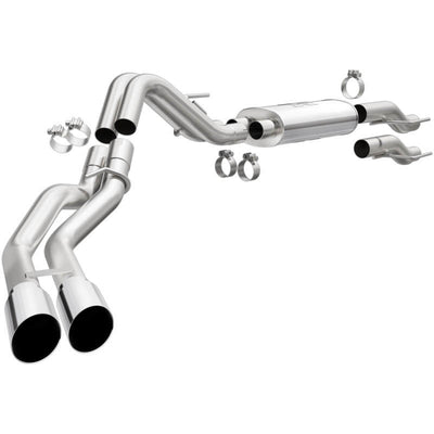 Magnaflow 15-21 Ford F-150 Street Series Cat-Back Performance Exhaust System- SS Polished Rear Exit-Catback-Deviate Dezigns (DV8DZ9)