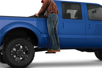 AMP Research 17-22 Ford F-250/350 SuperDuty All Beds BedStep2 - Black-Bed Steps-Deviate Dezigns (DV8DZ9)