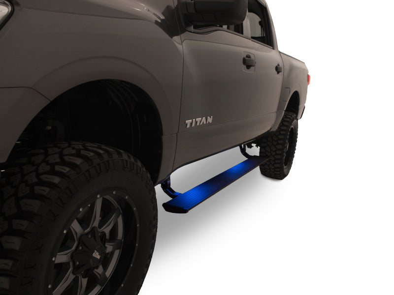 AMP Research 2016-2017 Nissan Titan / Titan XD PowerStep Plug N Play - Black-Running Boards-Deviate Dezigns (DV8DZ9)