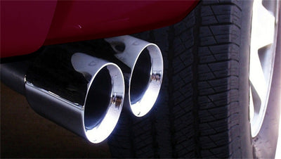 Corsa 02-06 Chevrolet Tahoe 5.3L V8 Polished Sport Cat-Back Exhaust-Catback-Deviate Dezigns (DV8DZ9)