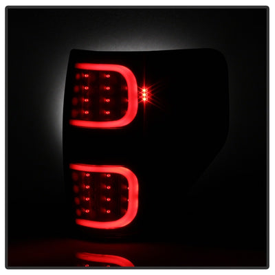 xTune Ford F150 09-14 LED Tail Lights - Black ALT-ON-FF15009-LBLED-BSM-Tail Lights-Deviate Dezigns (DV8DZ9)